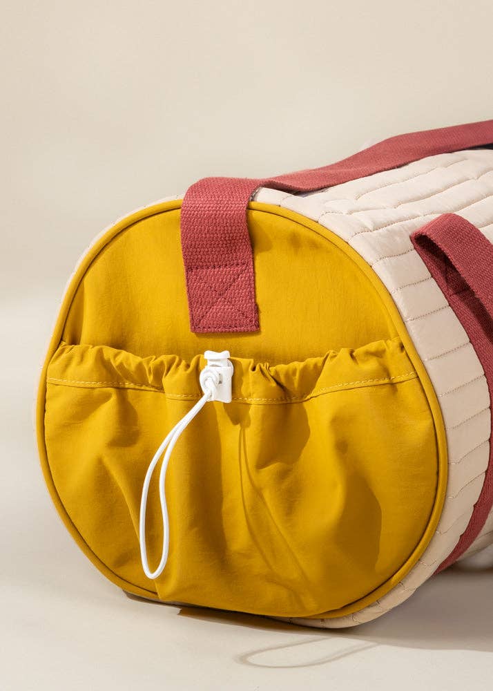 Coco Village - Washable Nylon Duffle Bag - Golden Hour