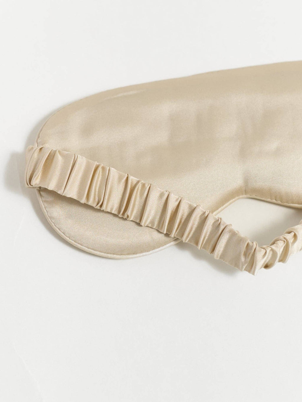 Lost Pattern NYC - "Martini" Silk Sleep Eye Mask - Champagne