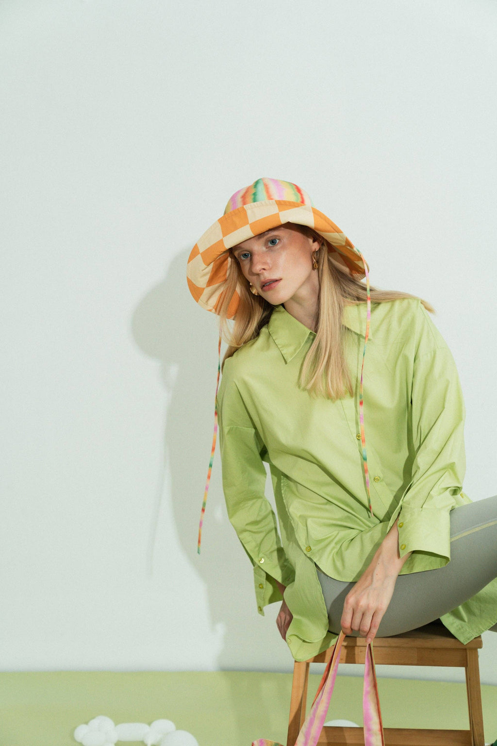 Lost Pattern NYC - "Day Dream" Reversible Sun Hat - Rainbow