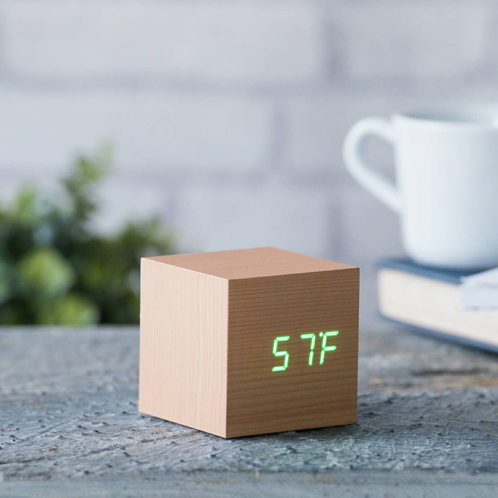 Gingko Design - Cube Click Alarm Clock