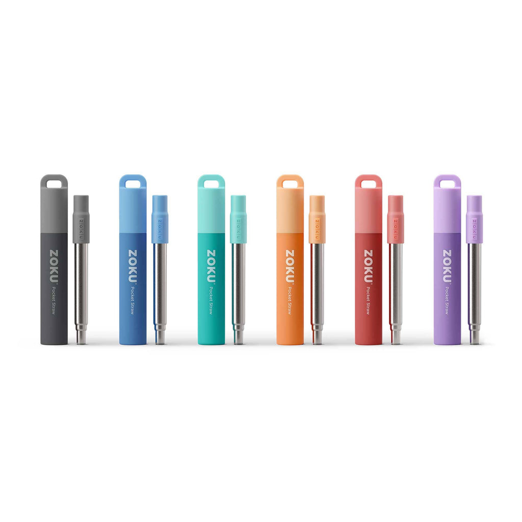 Zoku - Two Tone Pocket Straw