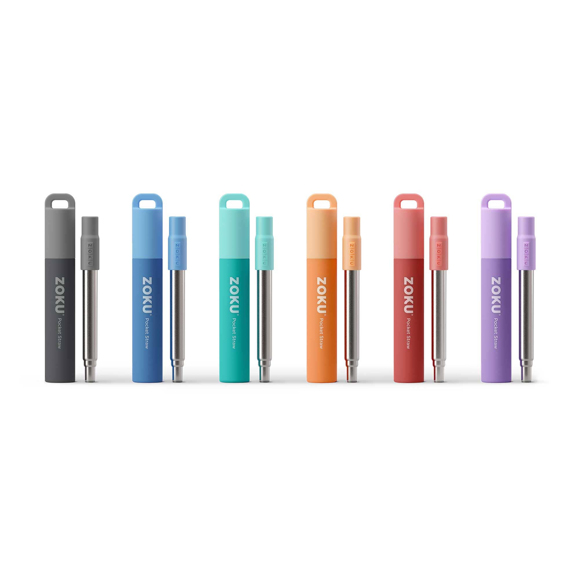 Zoku - Two Tone Pocket Straw