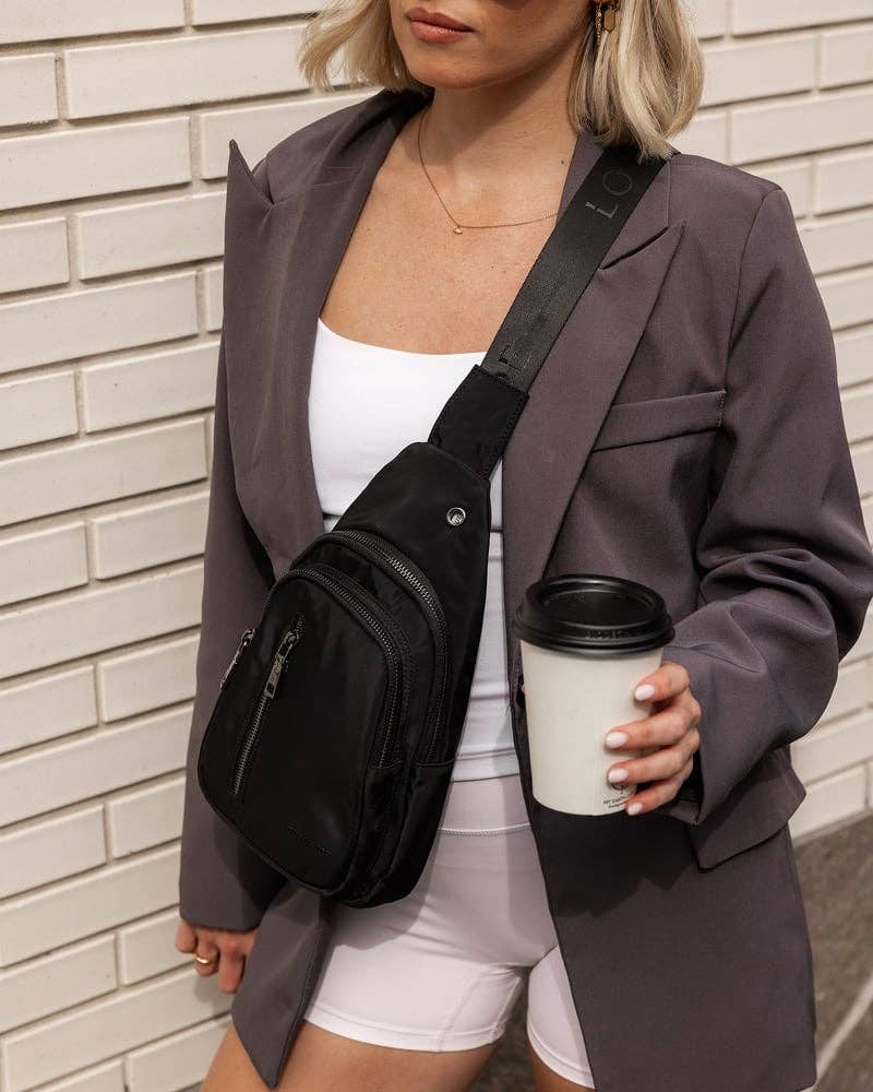 Louenhide - Boyd Nylon Sling Bag - Black