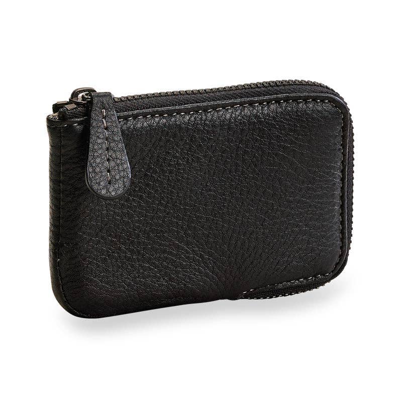 Levenger - Bomber Jacket Zip Card Wallet