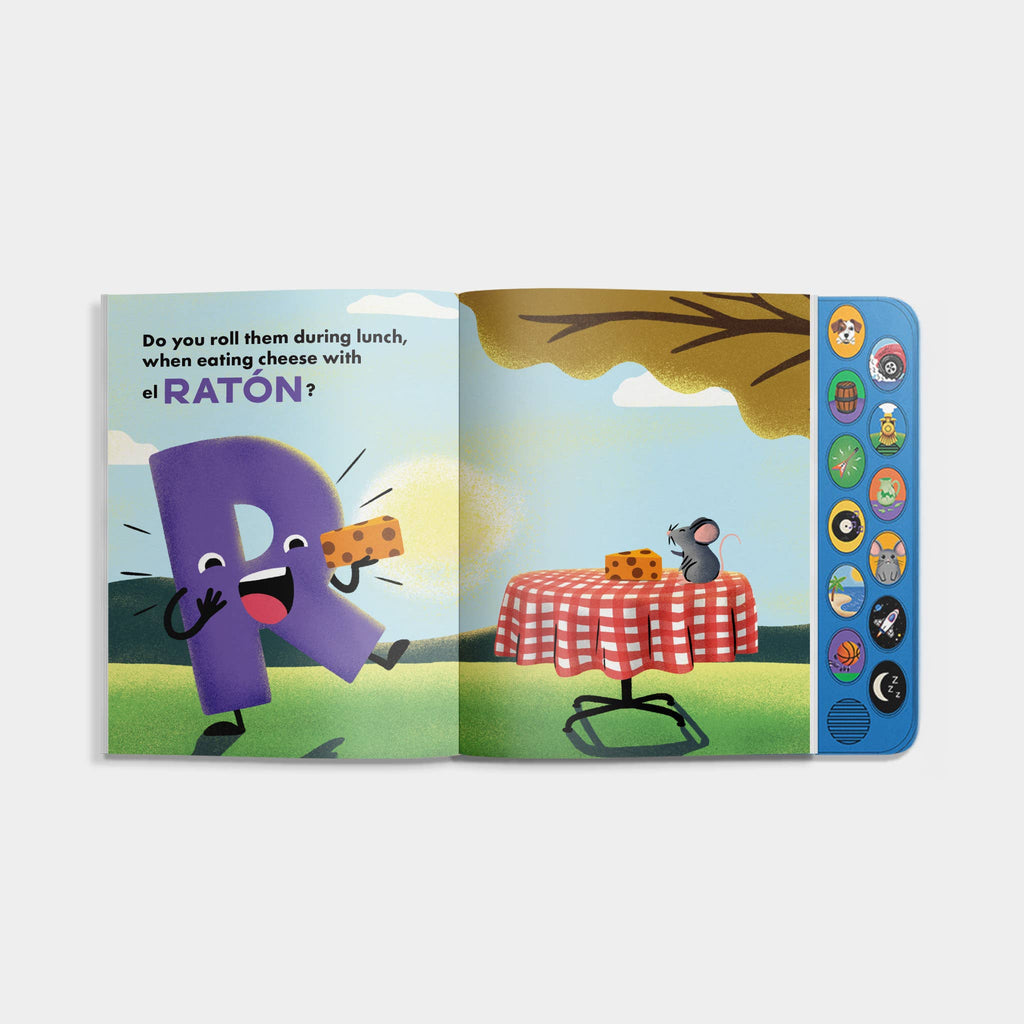 Blue Star Press - How Do You Roll Your R's?: Bilingual Sound Book for Kids