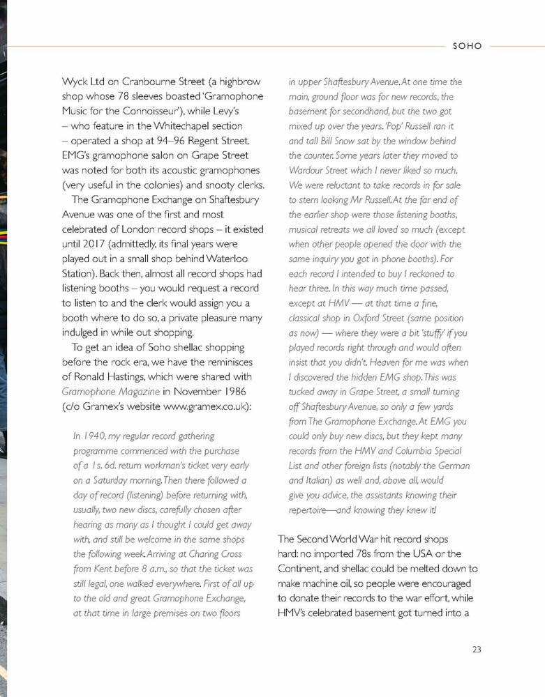 Independent Publishers Group - London's Record Shops