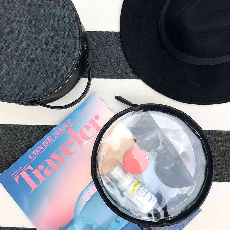 Hudson + Bleecker - Nomad Round Travel Case - Black