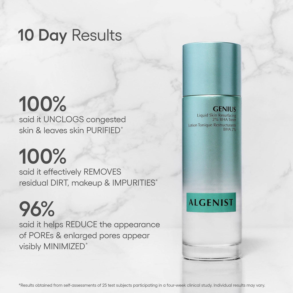Algenist - GENIUS Liquid Skin Resurfacing 2% BHA Toner