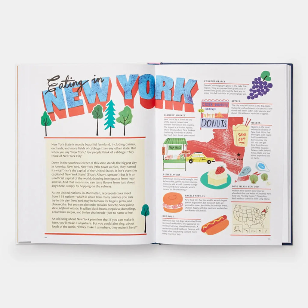 Phaidon - United Tastes Of America: Atlas & Recipes From Every State