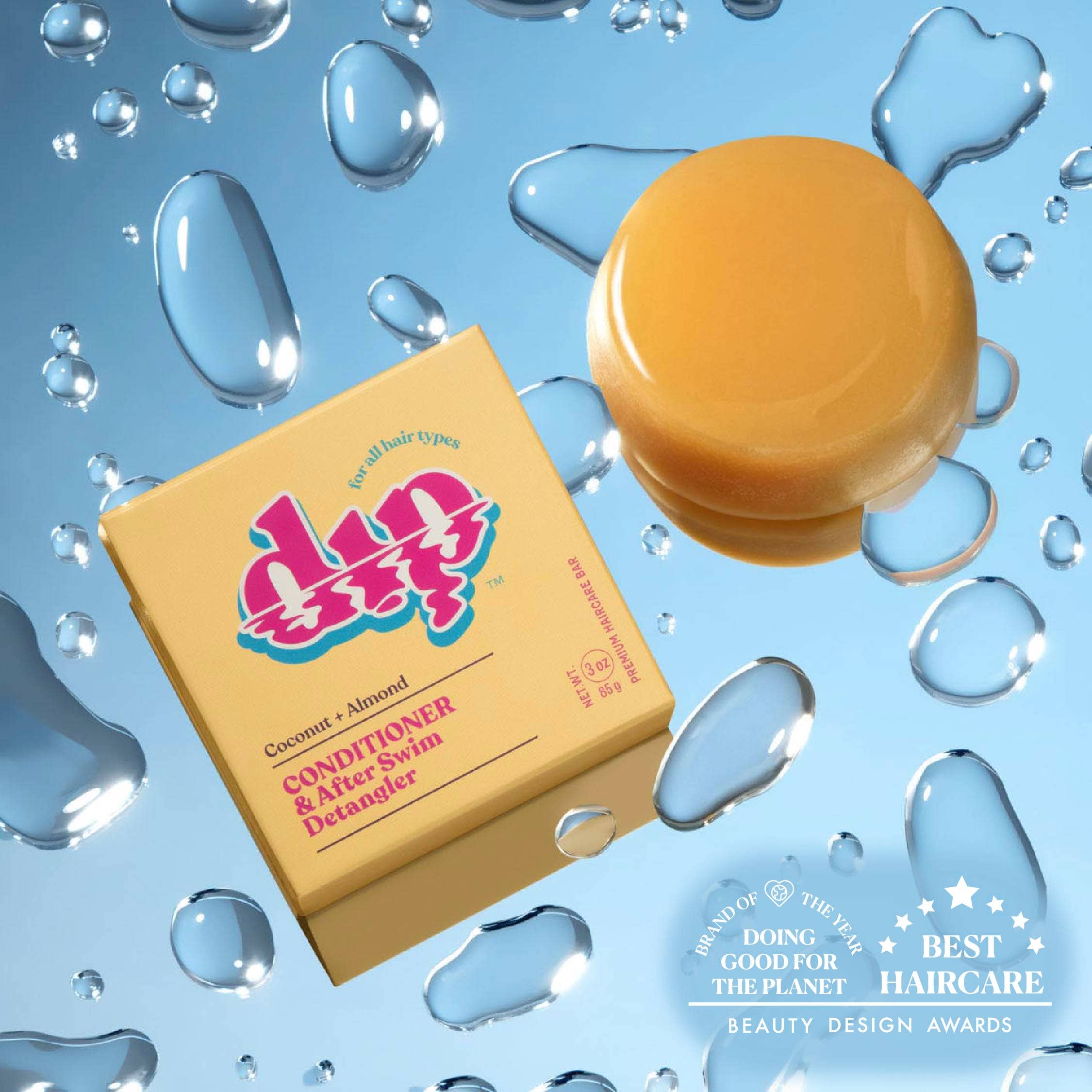Dip - Dip Conditioner Bar & After Swim Detangler - Coconut & Almond