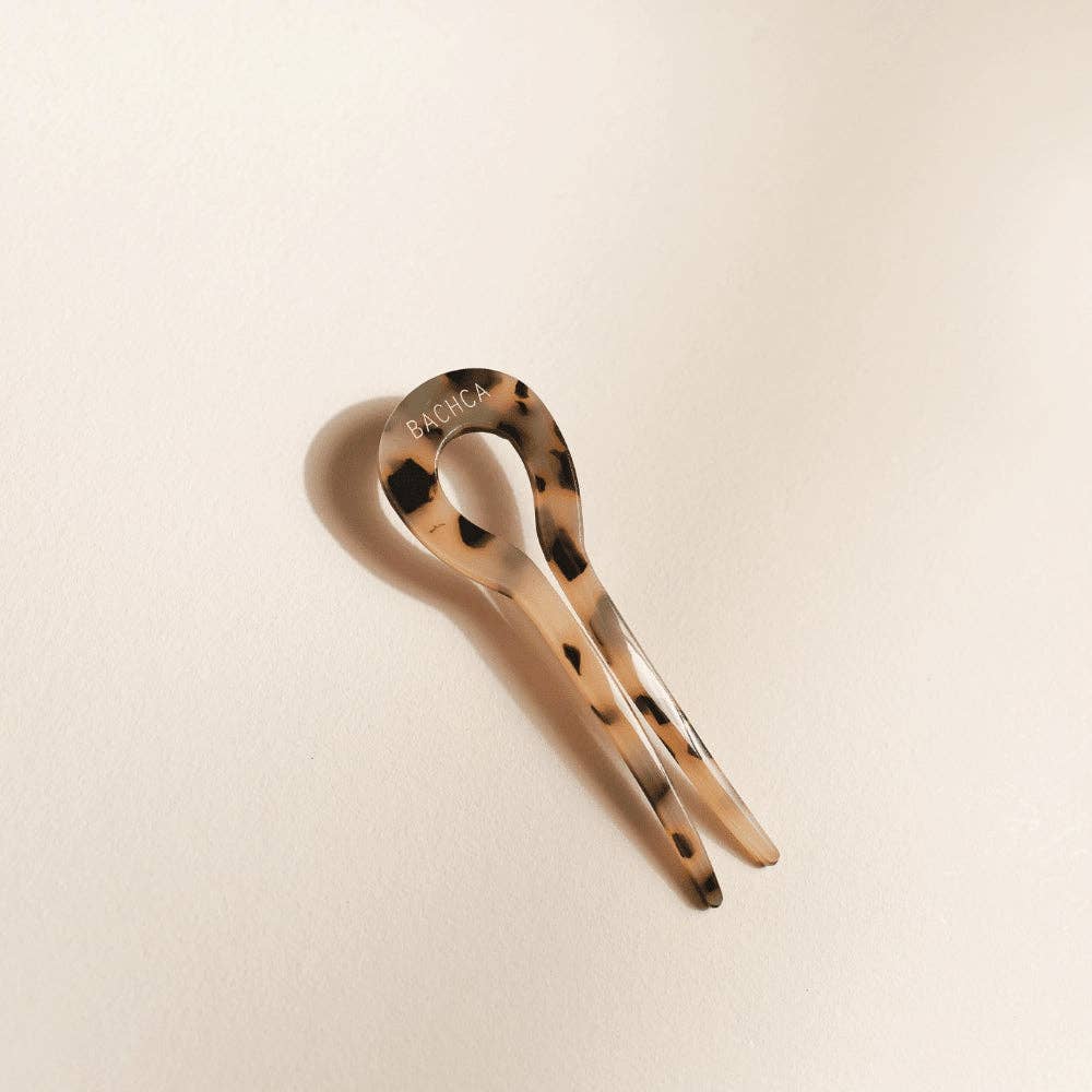 Bachca - Round Tortoiseshell Hair Pin
