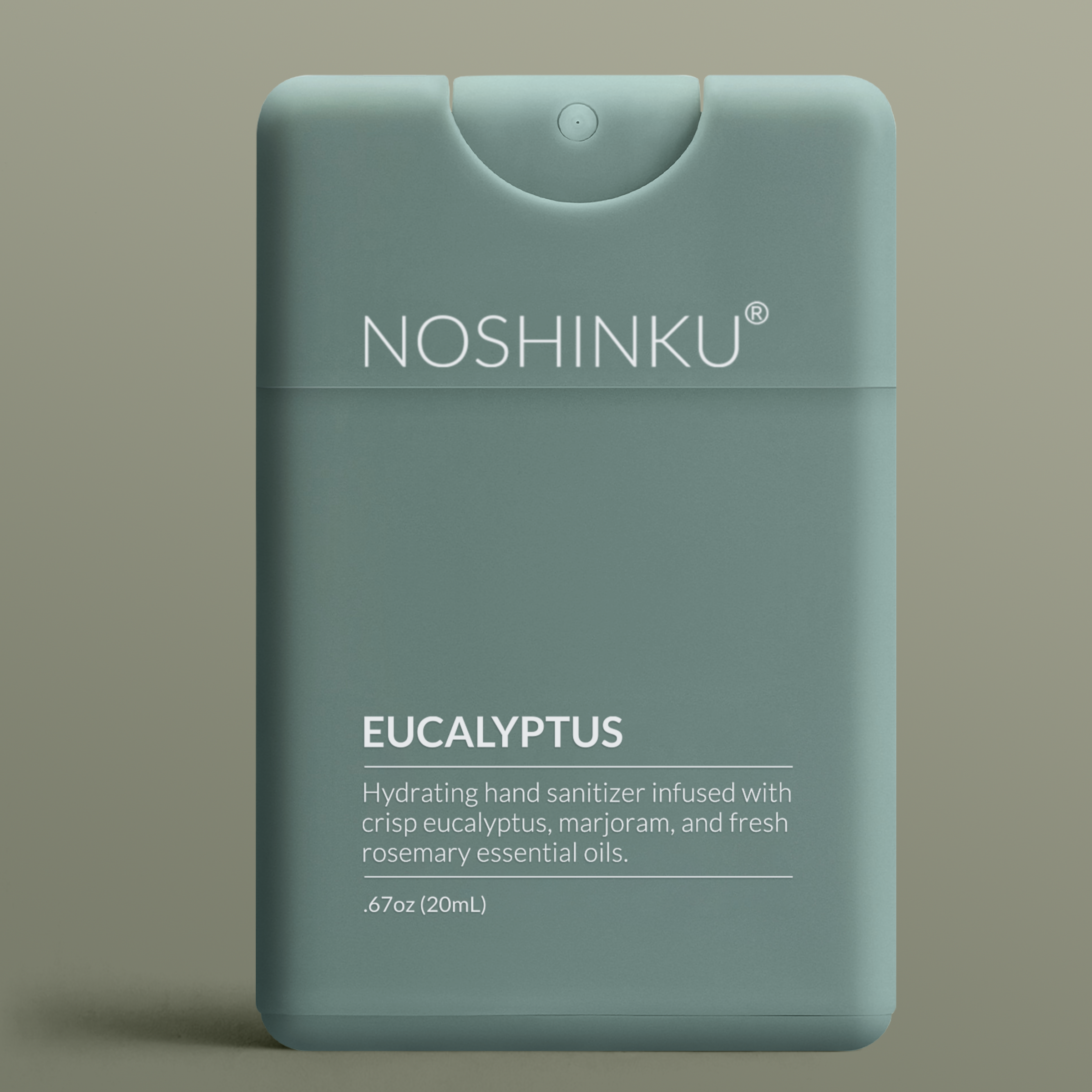 Noshinku - Refillable Eucalyptus Moisturizing Pocket Hand Sanitizer