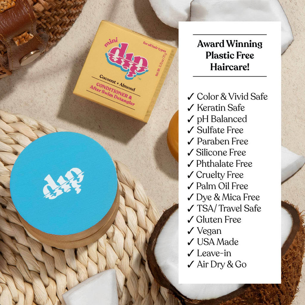 Dip - Mini Dip Conditioner & After Swim Detangler - Coconut & Almond