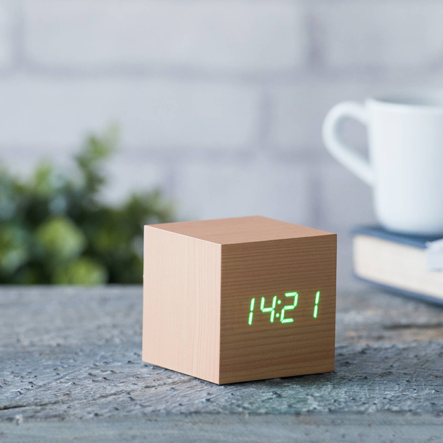 Gingko Design - Cube Click Alarm Clock