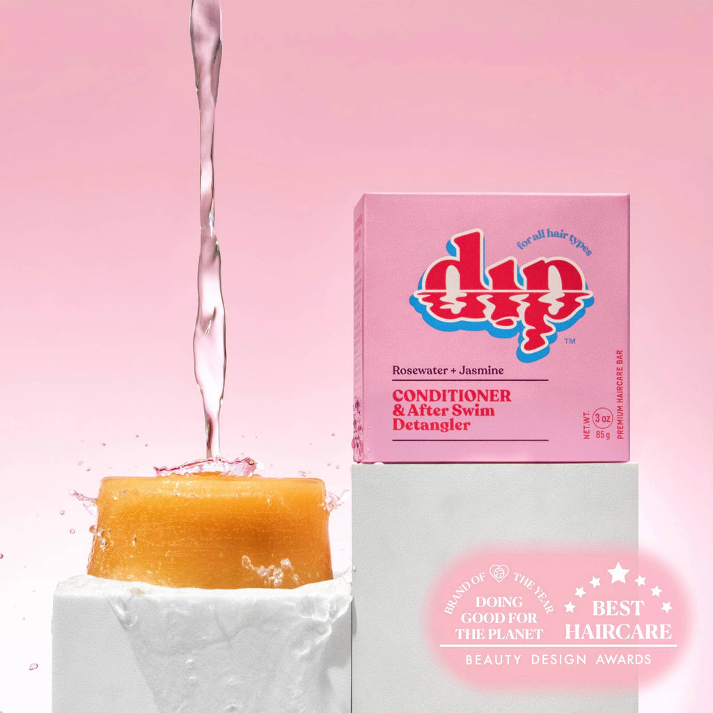 Dip - Dip Conditioner Bar & After Swim Detangler - Rosewater & Jasmine