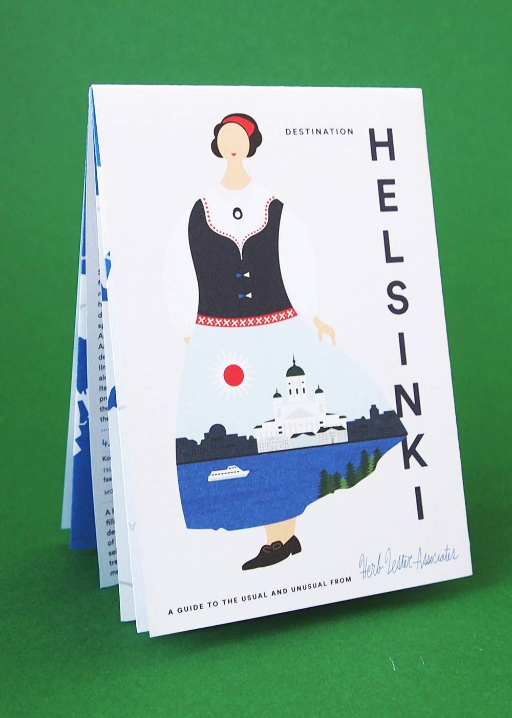 Herb Lester Associates - Destination Helsinki - Finland Travel Map & Cultural Guide