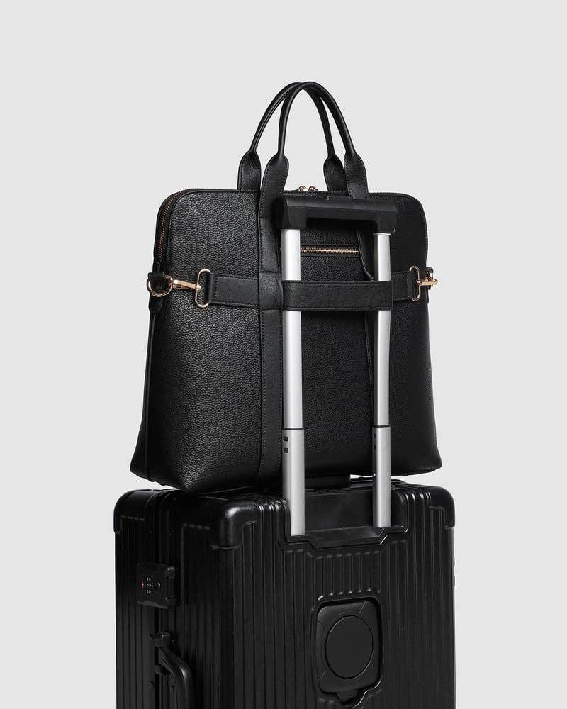 Louenhide - Rhodes Trolley Laptop Bag - Black