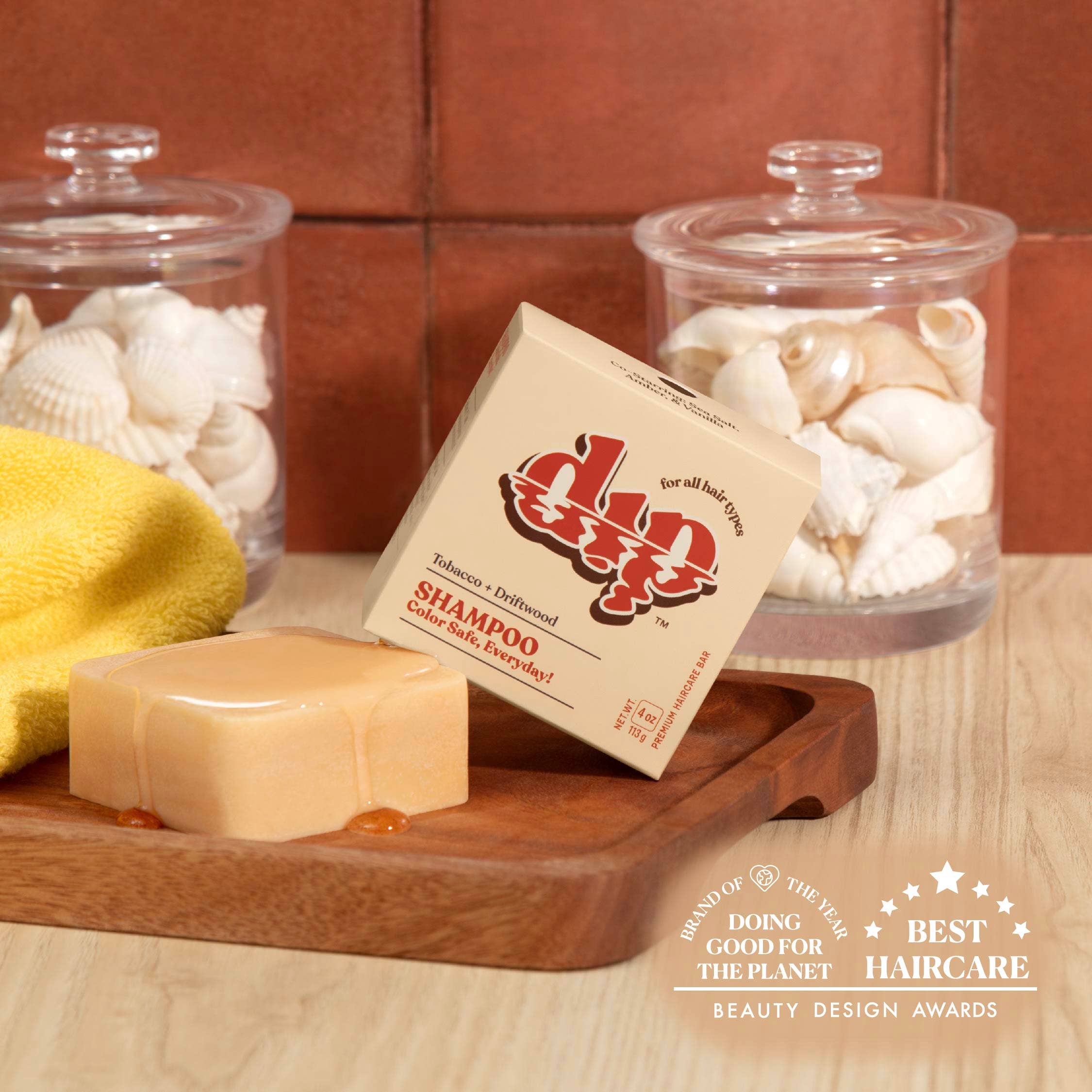 Dip - Dip Shampoo Bar: Color Safe, Everyday - Tobacco & Driftwood