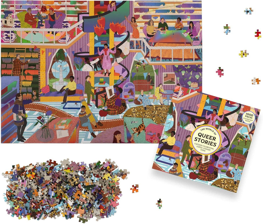 Chronicle Books - The World of Queer Stories 1000 Piece Puzzle