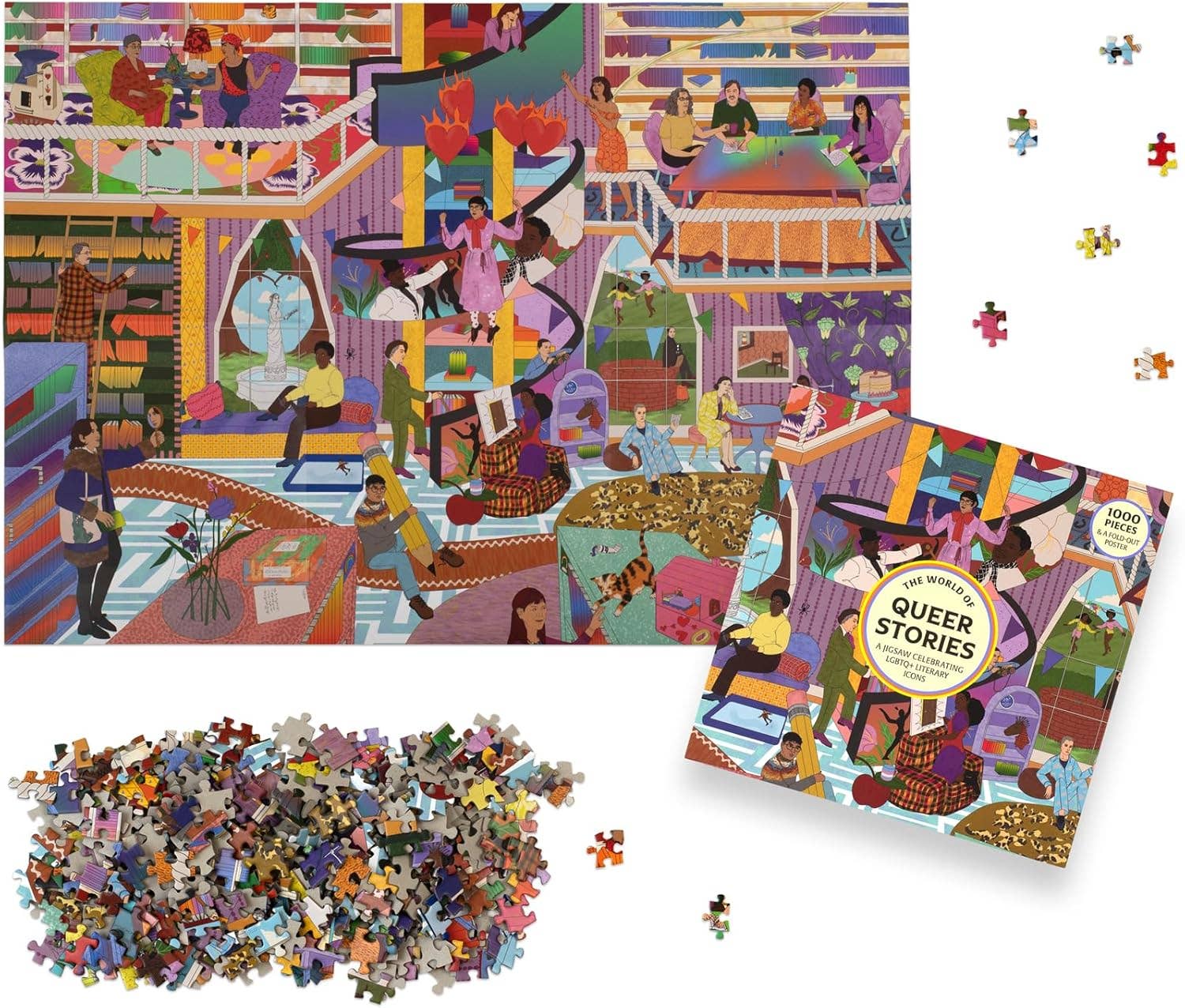 Chronicle Books - The World of Queer Stories 1000 Piece Puzzle