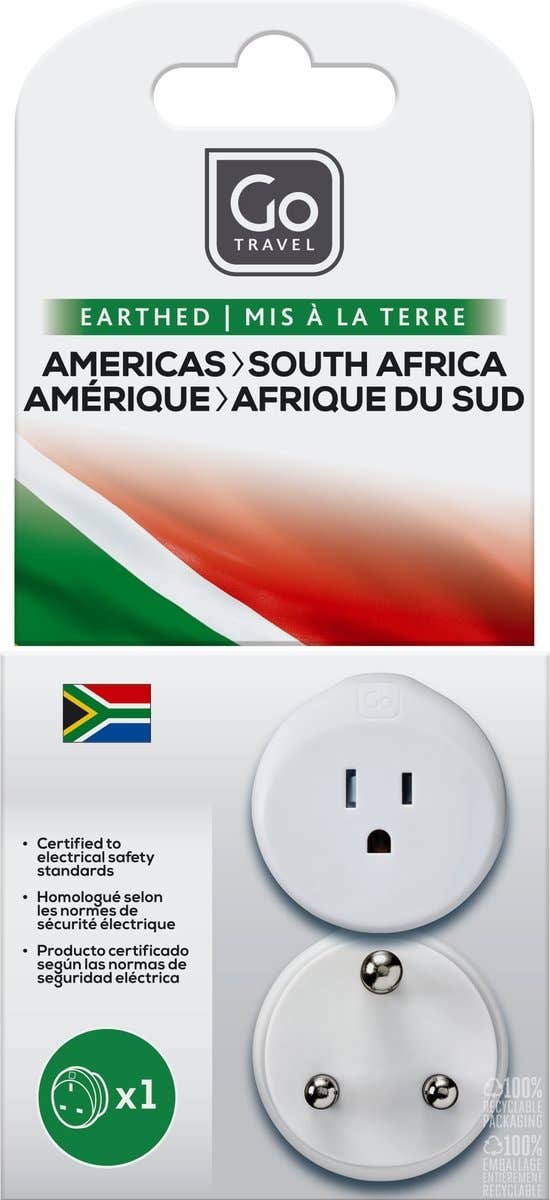 Go Travel USA-South Africa Adaptor