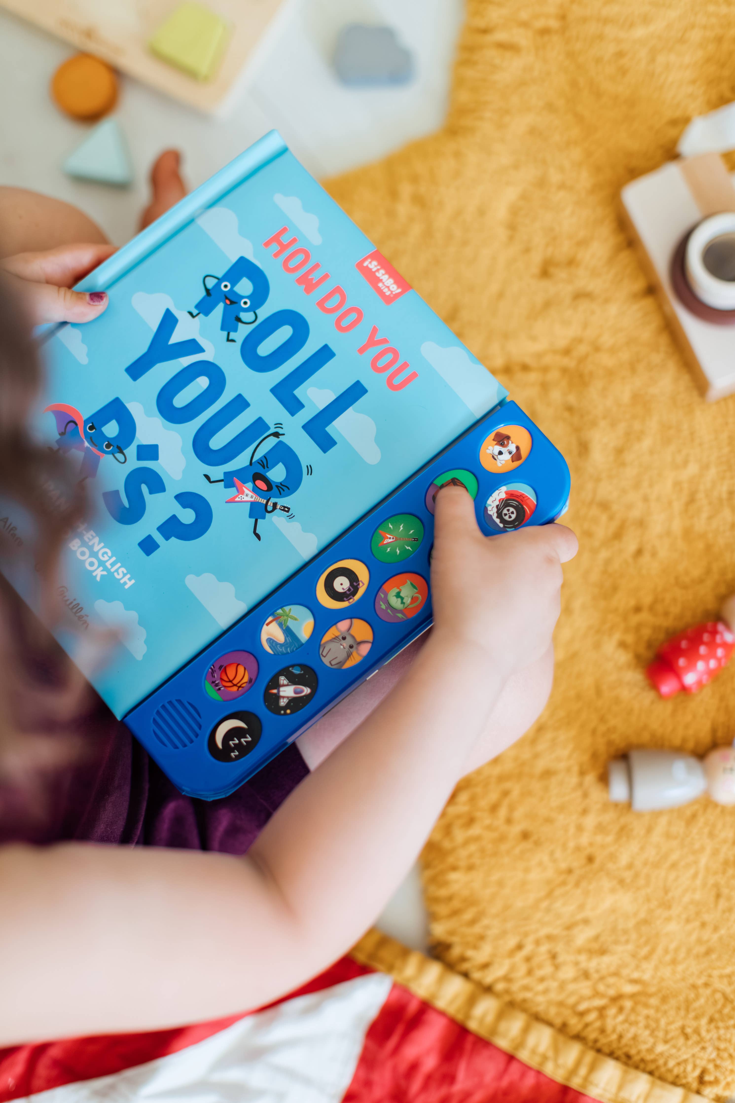Blue Star Press - How Do You Roll Your R's?: Bilingual Sound Book for Kids