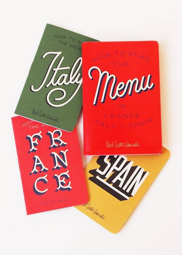 Herb Lester Associates - How To Read The Menu In France, Italy And Spain