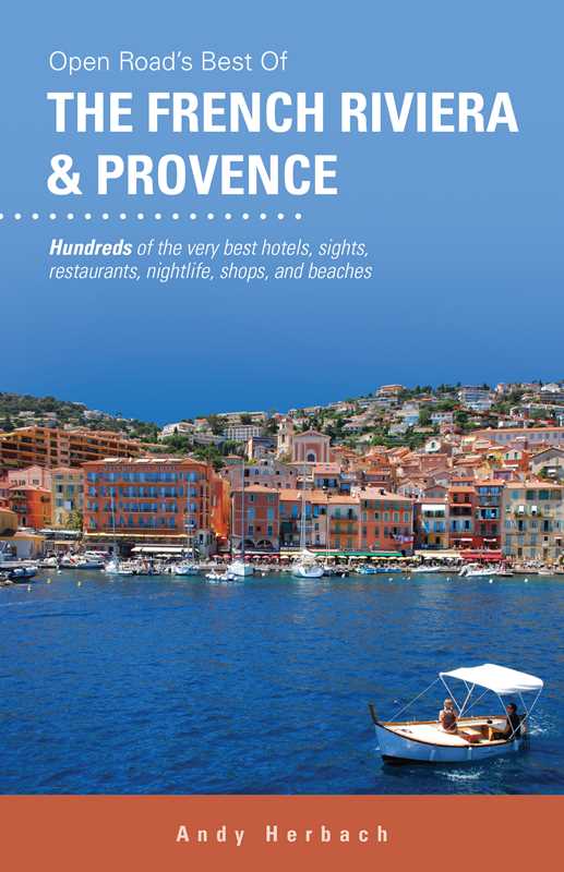 Simon & Schuster - Open Road's Best of The French Riviera & Provence by Andy Herbach