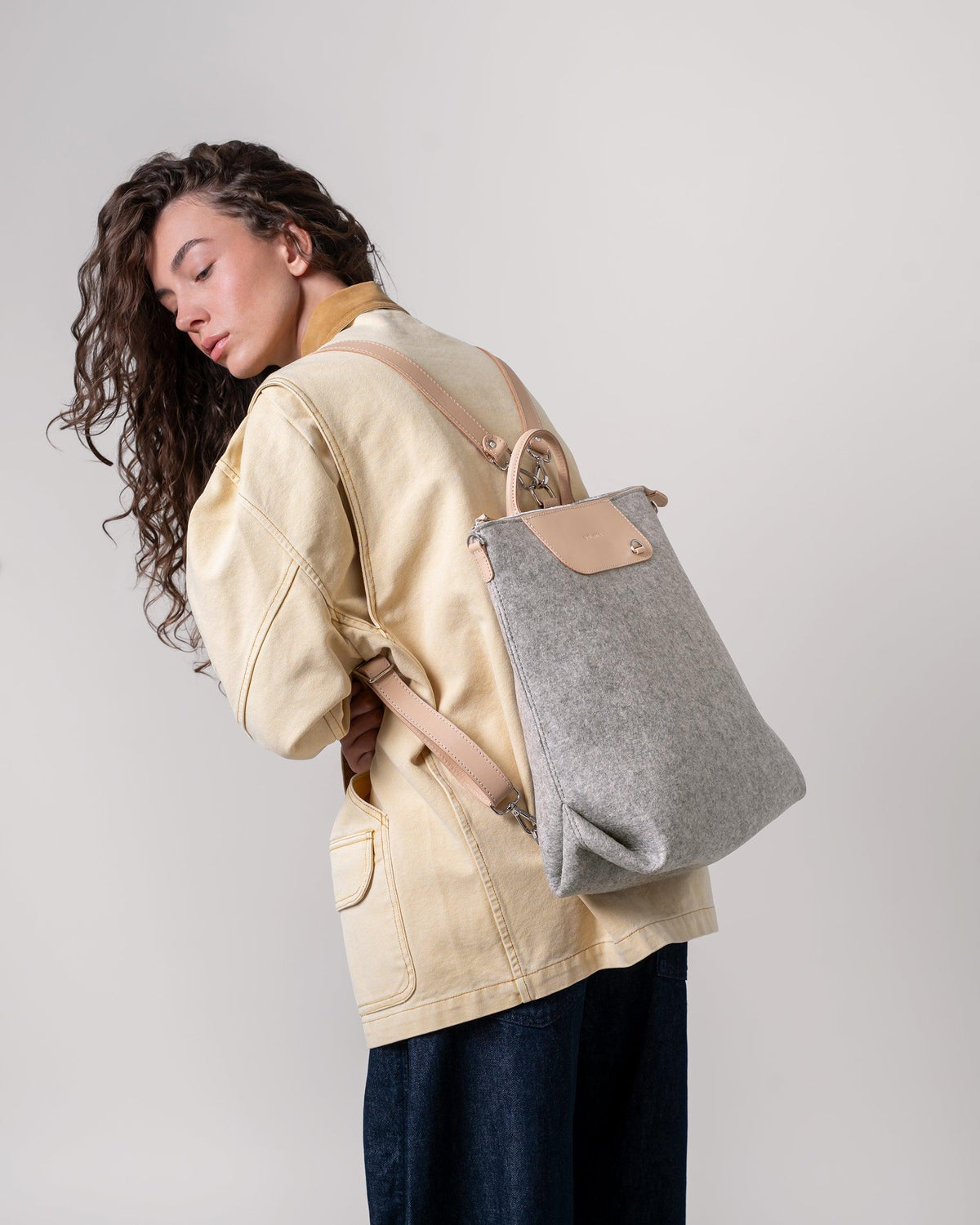 Graf Lantz - Bedford Merino Wool Backpack in Granite