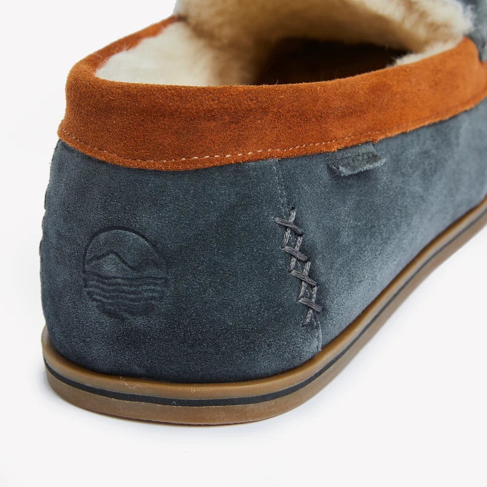 Hari Mari | Men's Hacienda Slipper | Pewter