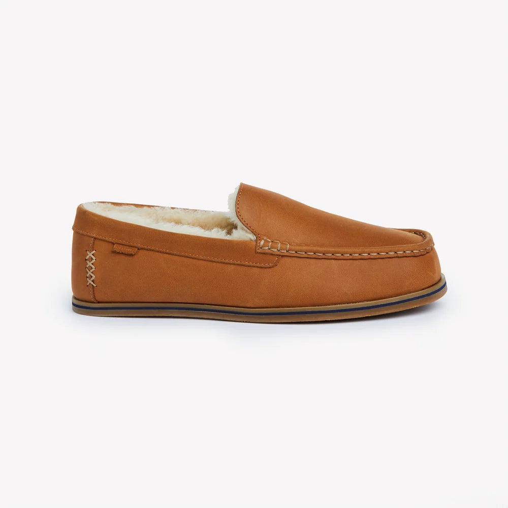 Hari Mari | Men's Hacienda LX Slipper | Chestnut