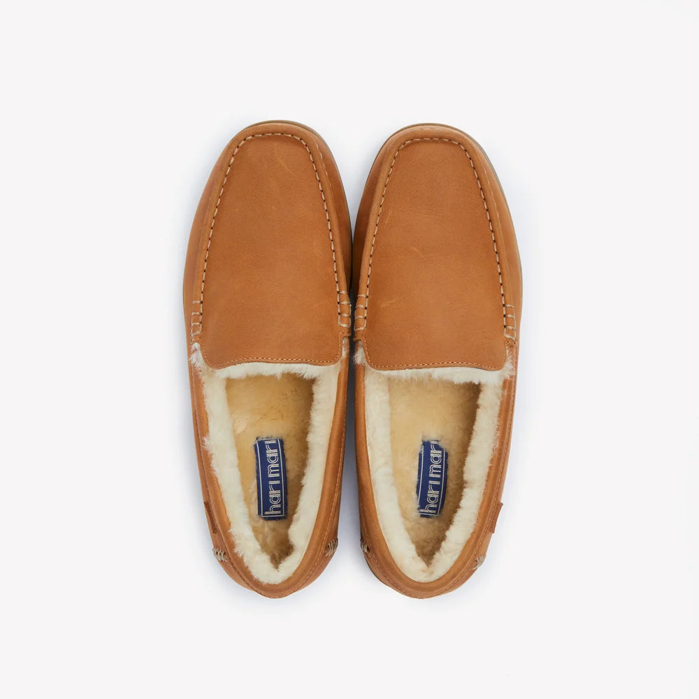 Hari Mari | Men's Hacienda LX Slipper | Chestnut