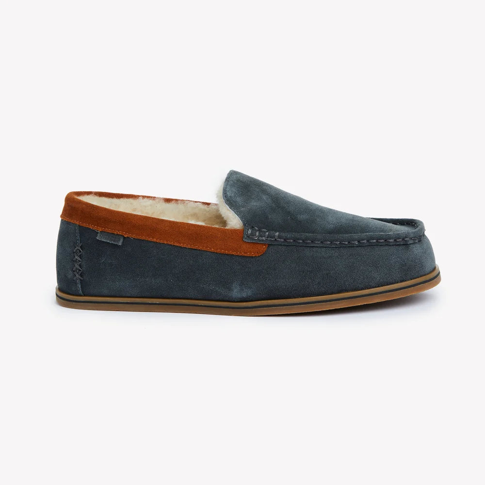Hari Mari | Men's Hacienda Slipper | Pewter