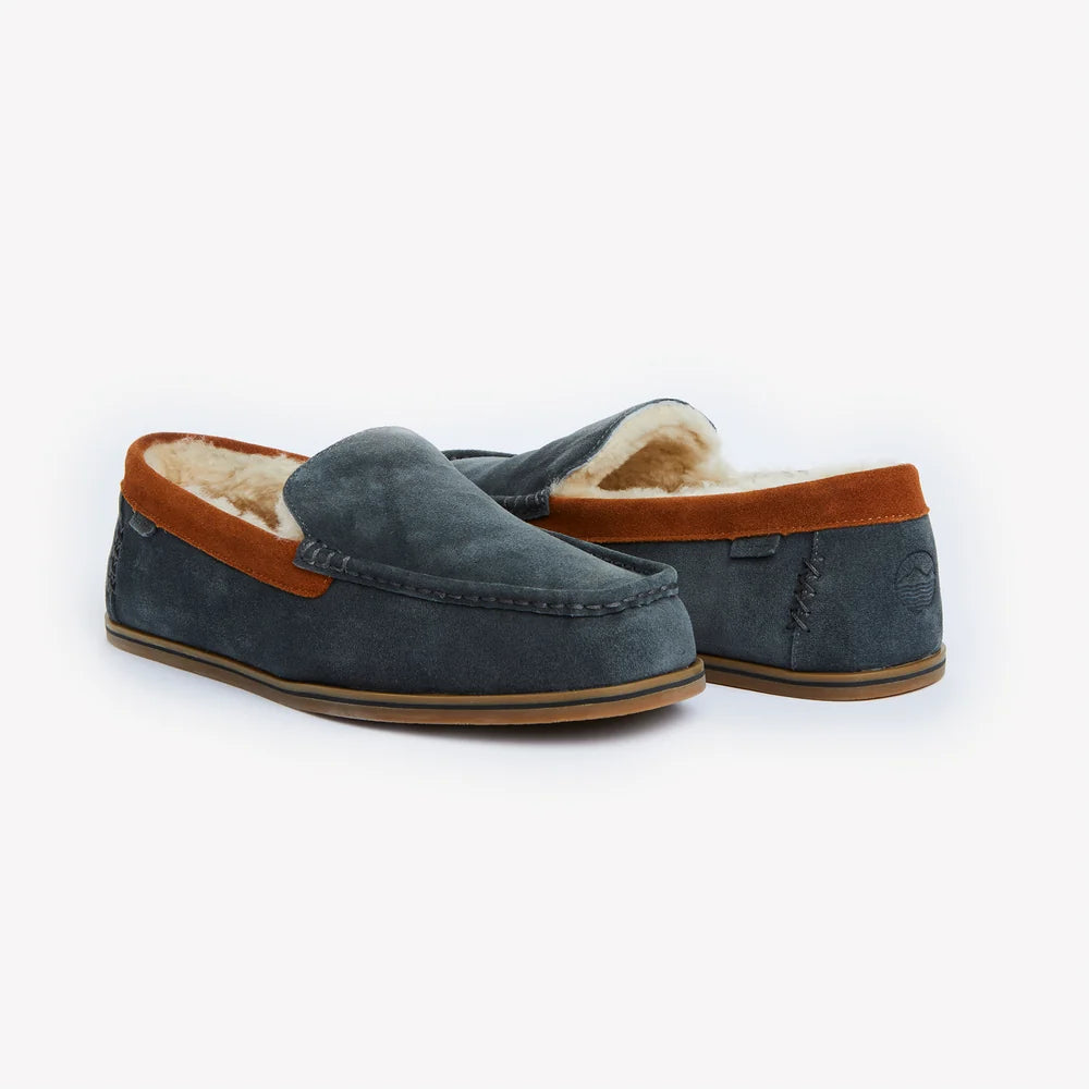 Hari Mari | Men's Hacienda Slipper | Pewter