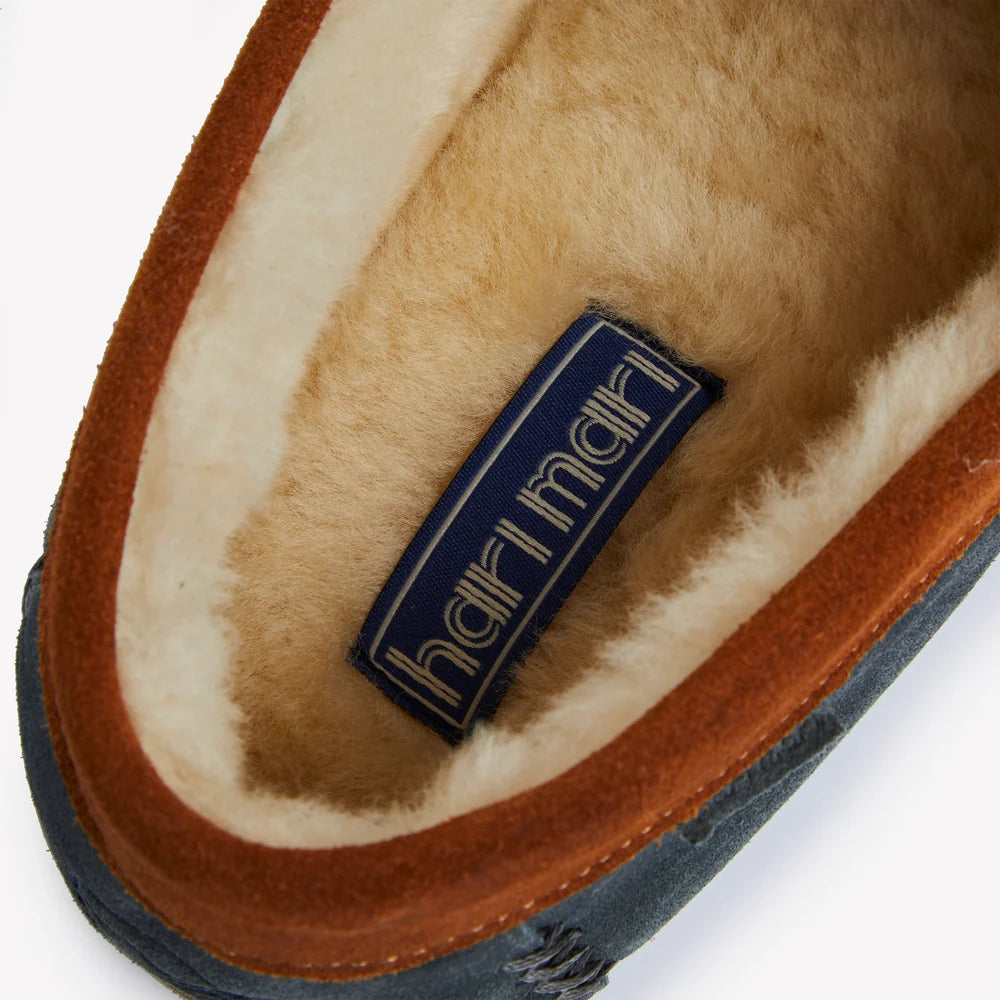 Hari Mari | Men's Hacienda Slipper | Pewter