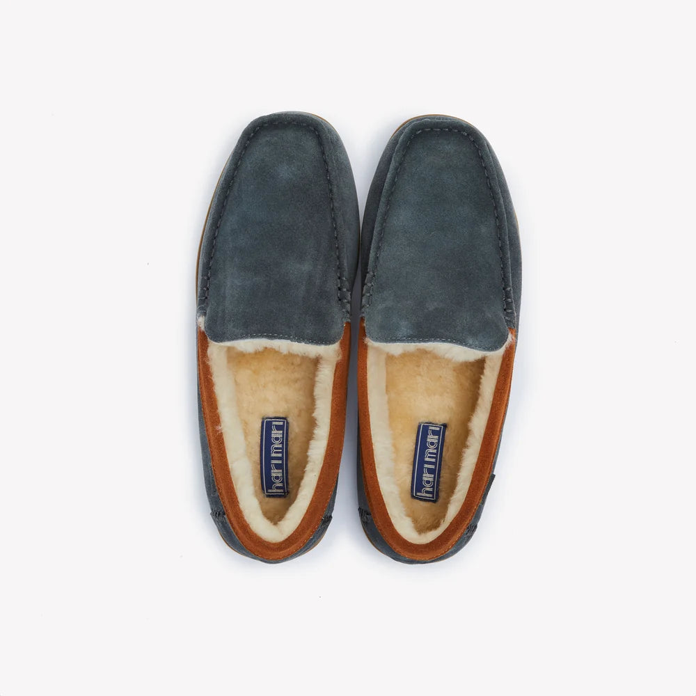 Hari Mari | Men's Hacienda Slipper | Pewter