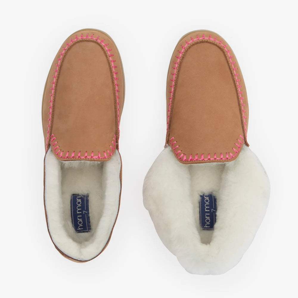 Hari Mari | Women's Tula Slipper | Light Tan