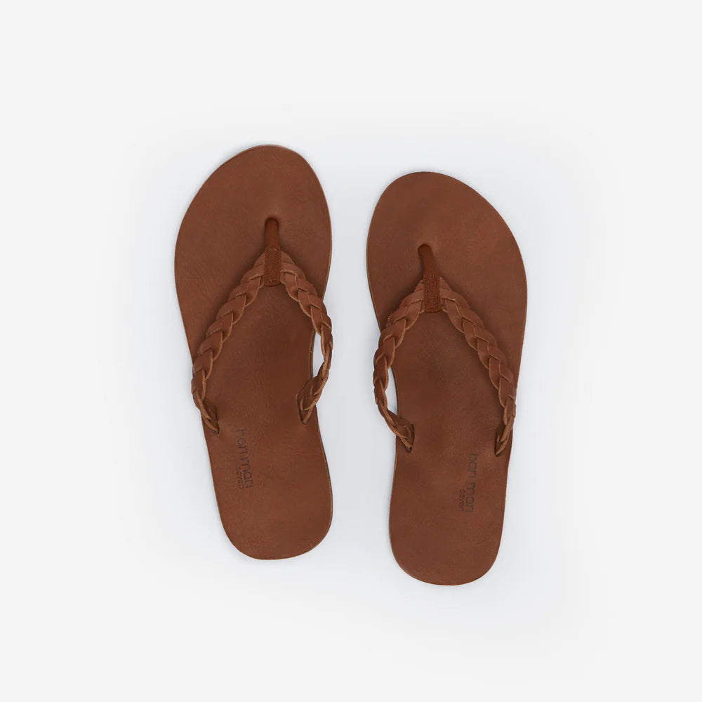 Hari Mari Women's Meadows Braided Slide - Cinnamon
