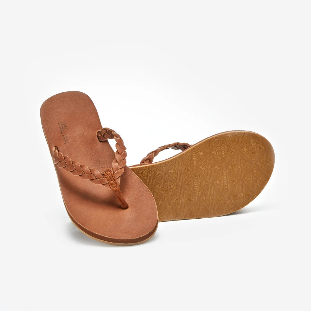 Hari Mari Women's Meadows Braided Slide - Cinnamon