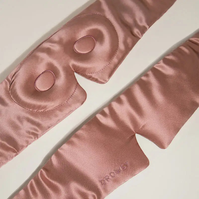 Drowsy Sleep Co. - Damask Rose Eyelash Protecting Sleep Mask