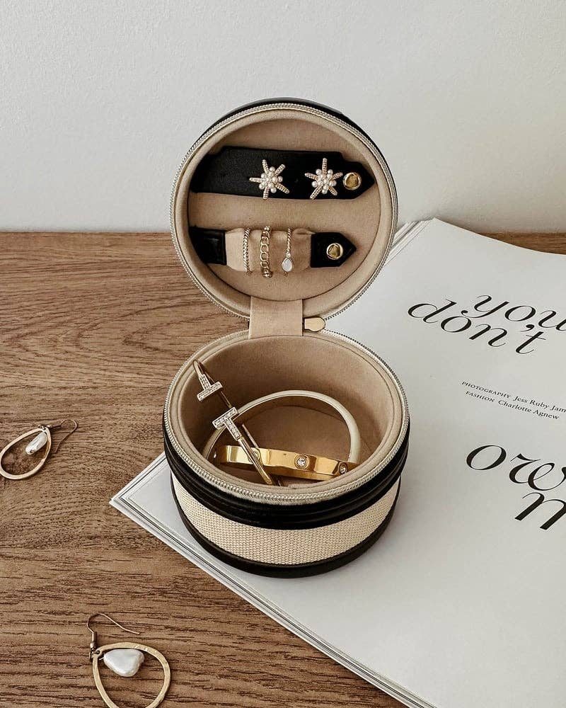 Louenhide - Loz Jewelry Box - Canvas Black