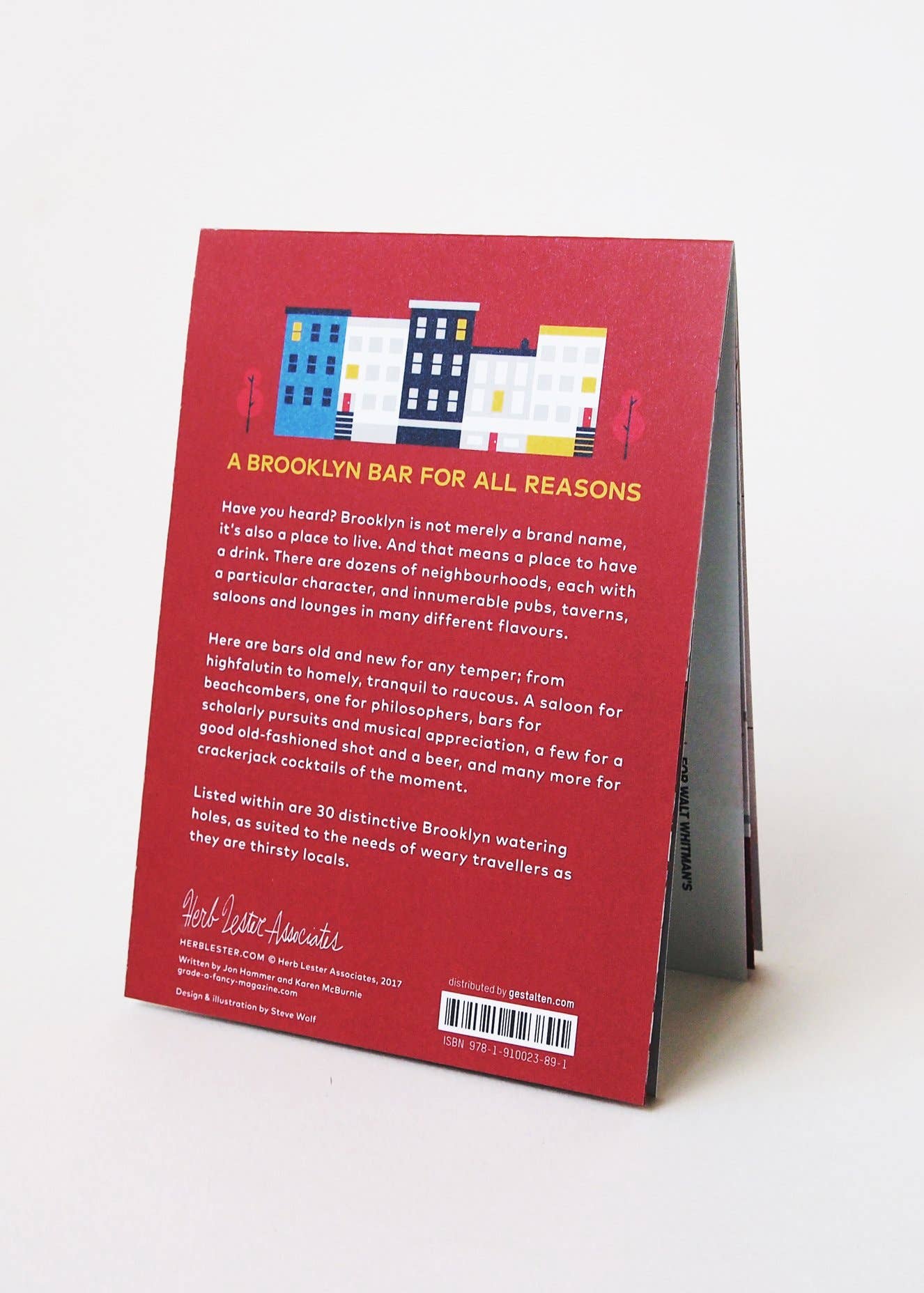 Herb Lester Associates - Brooklyn Bar   - NYC Travel Map & Cultural Guide