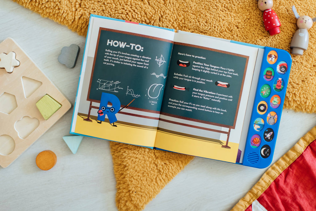 Blue Star Press - How Do You Roll Your R's?: Bilingual Sound Book for Kids