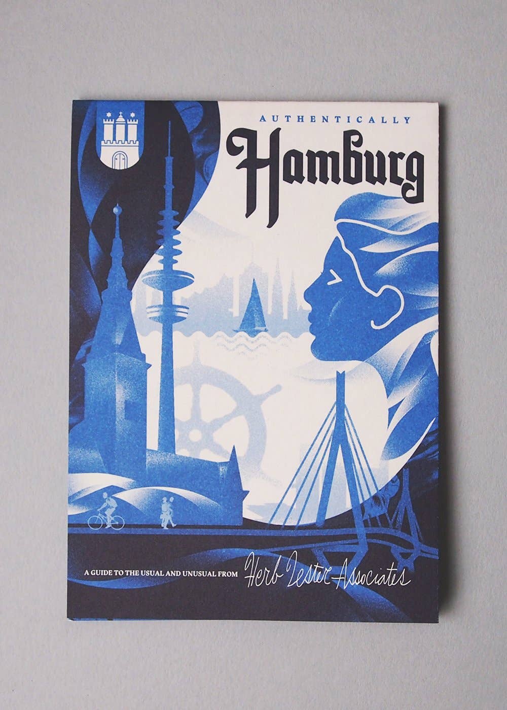 Herb Lester Associates - Authentically Hamburg - Germany Travel Map & Cultural Guide