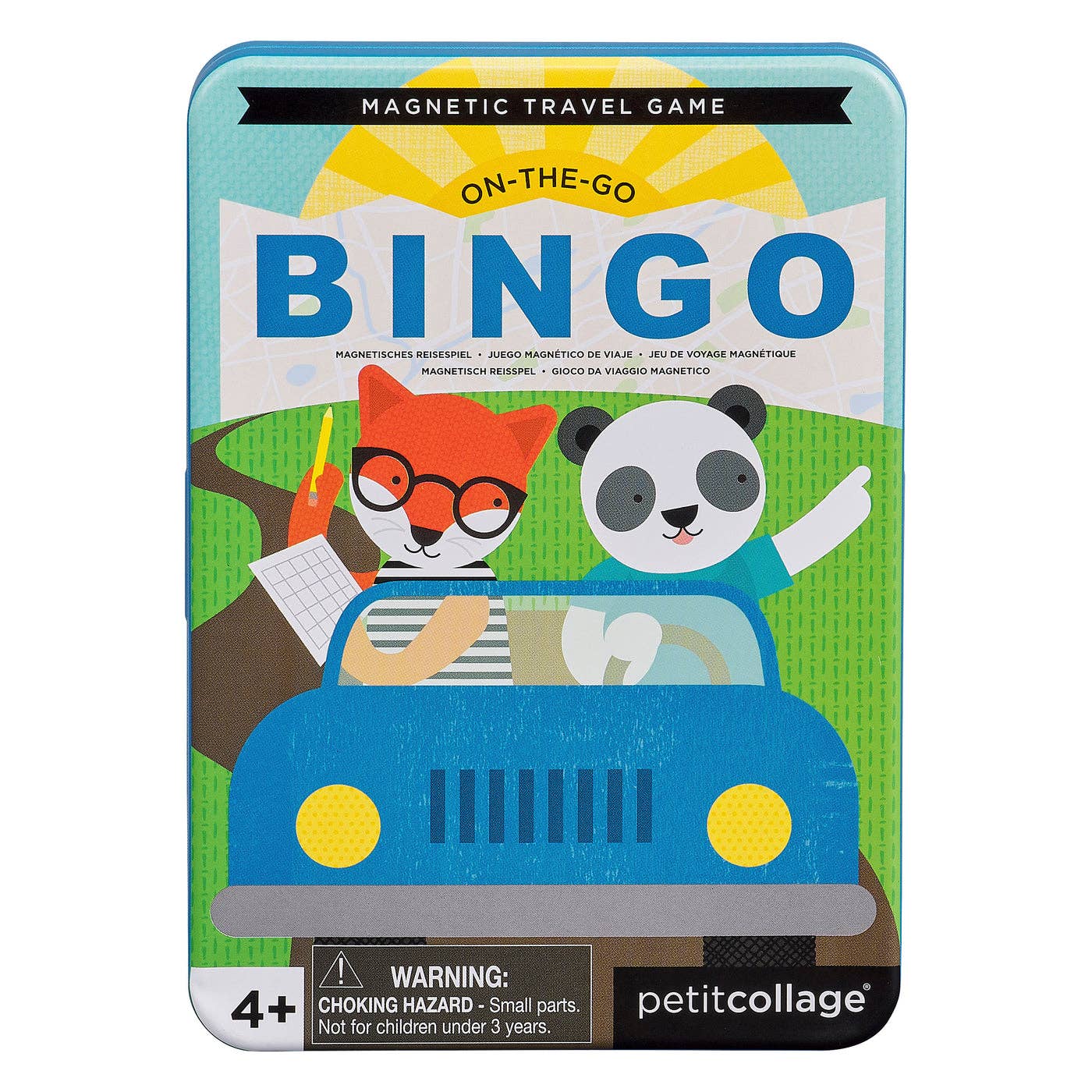 Chronicle Books - On-The-Go Bingo Magnetic Travel Game