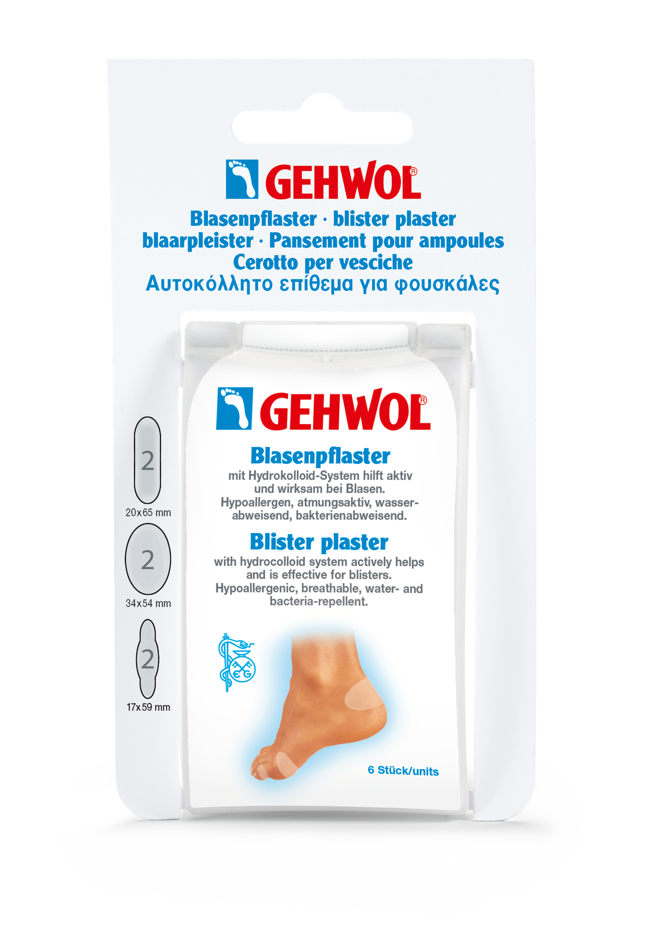 GEHWOL Foot Care - Blister Plaster, Assorted