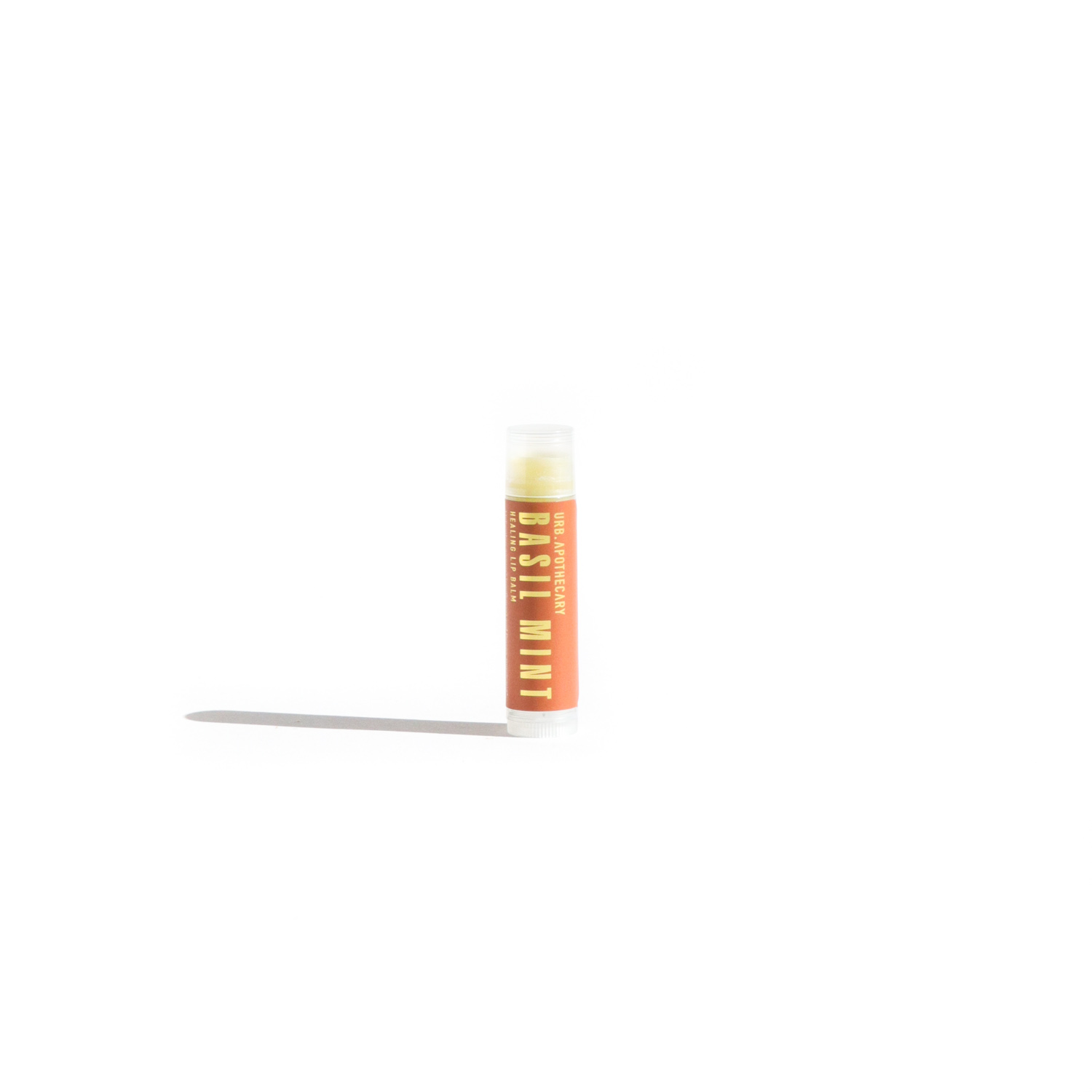 Urb Apothecary - Basil Mint Lip Balm - Healing, Botanically-Infused, Bio-Tube