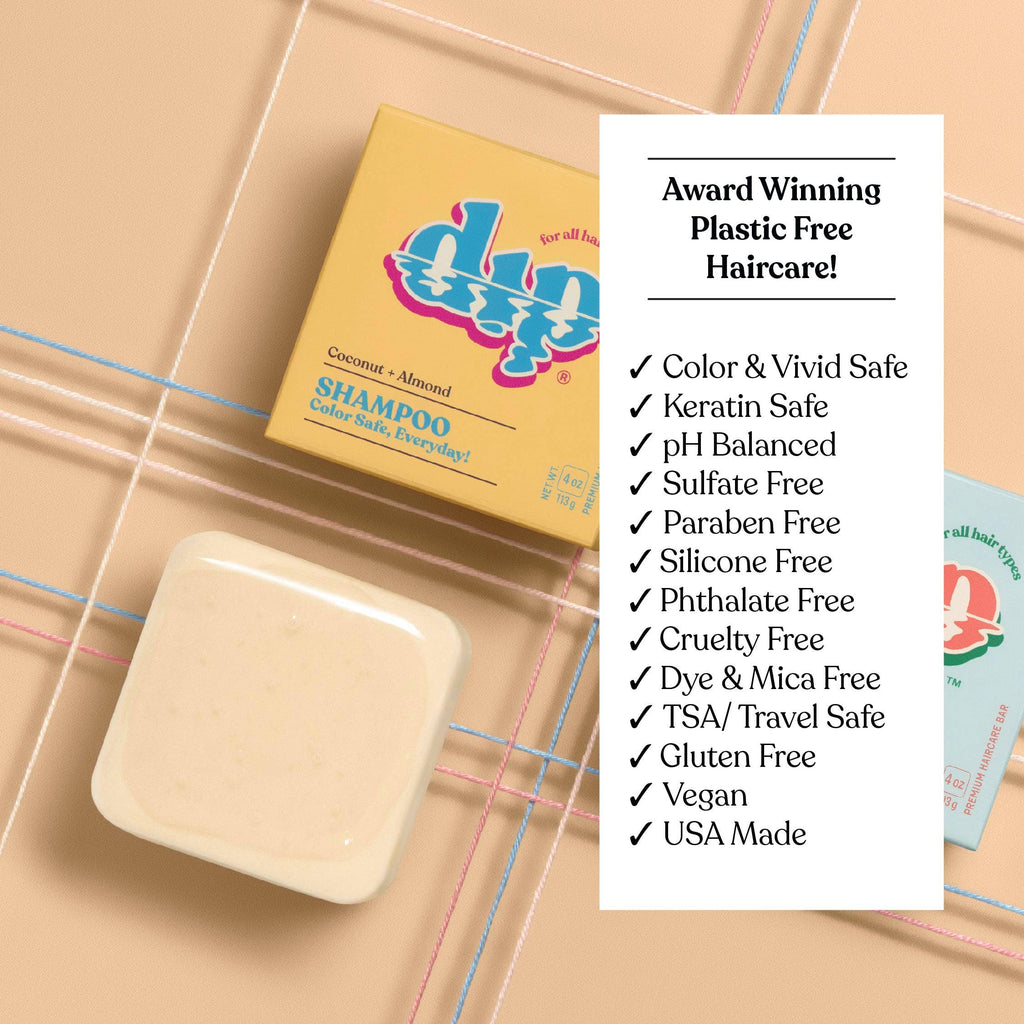 Dip - Dip Shampoo Bar: Color Safe, Everyday - Coconut & Almond