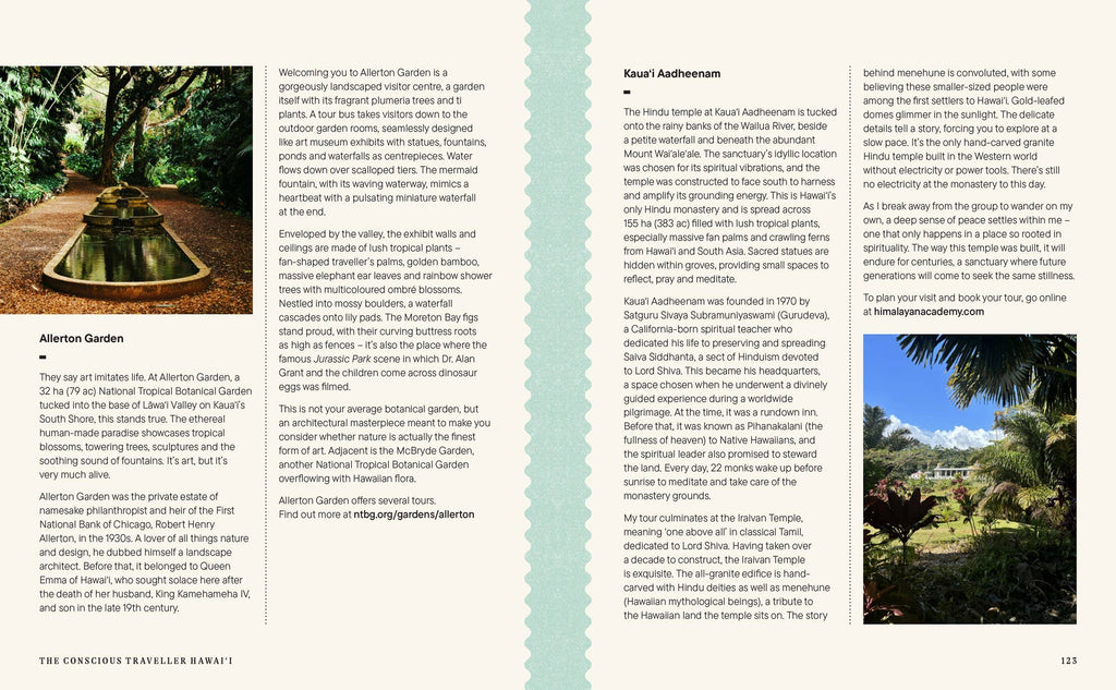 Chronicle Books - The Conscious Traveller Hawai'i