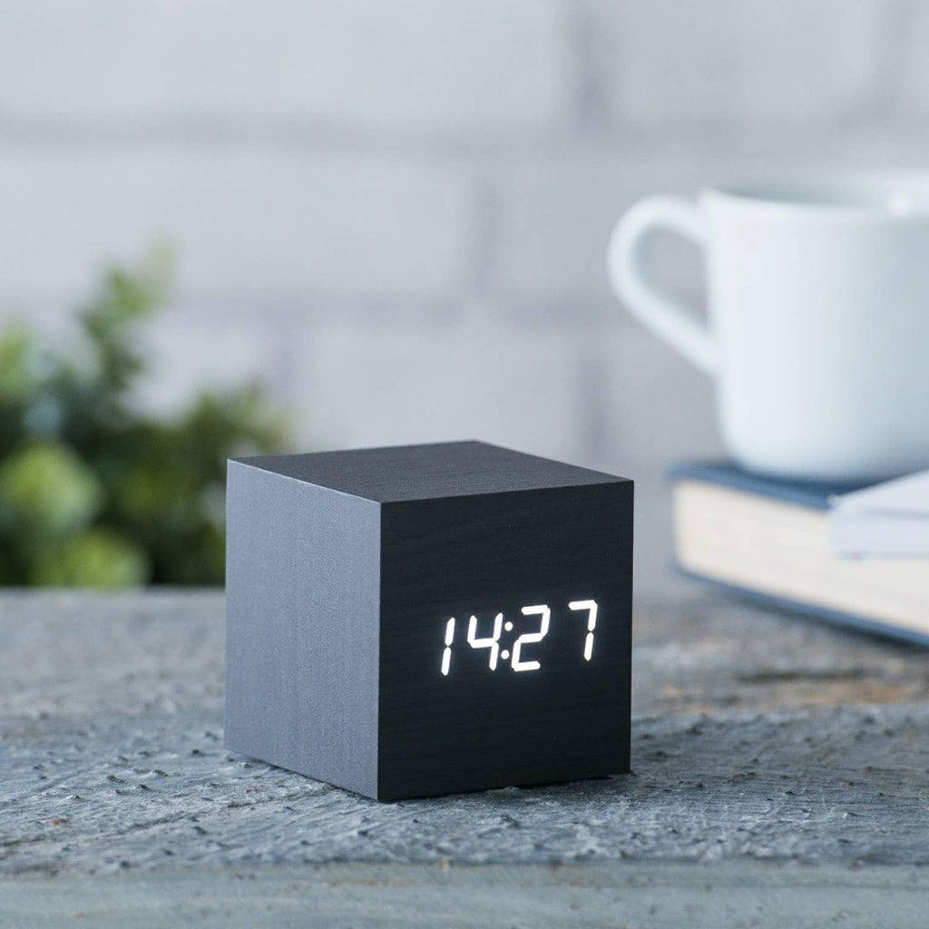 Gingko Design - Cube Click Alarm Clock